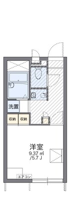 レオパレスクレールＡＫＡＮＥの物件間取画像